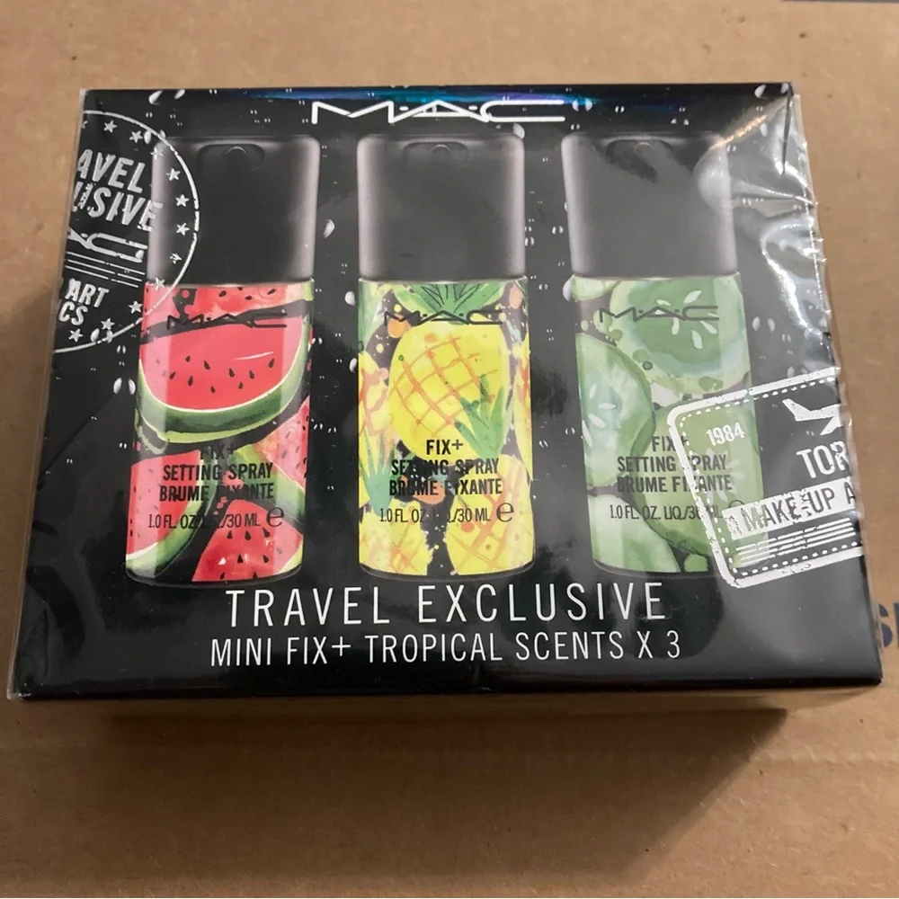 Mac setting spray set mini 30ml travel exclusive